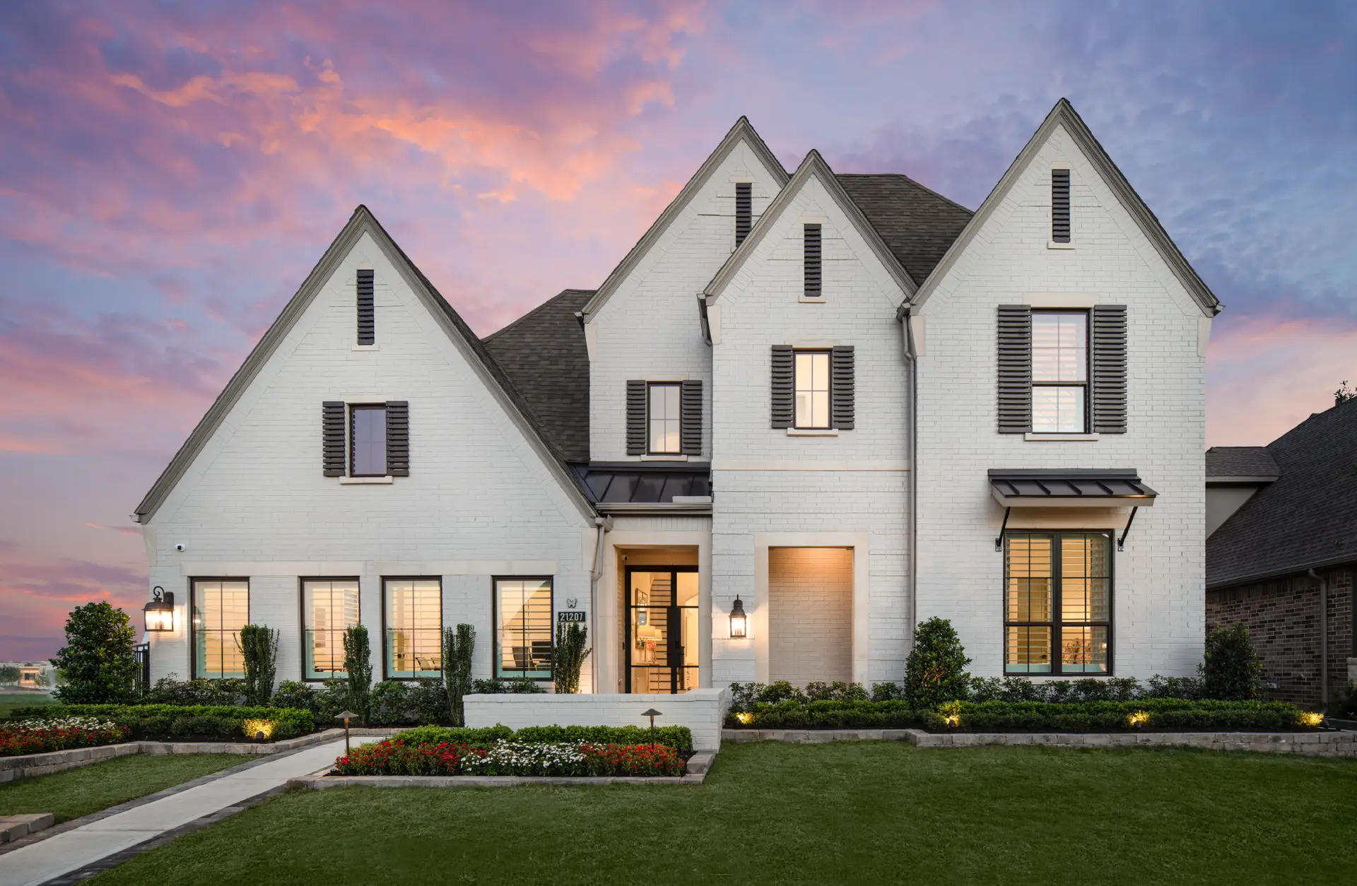 model home exterior
